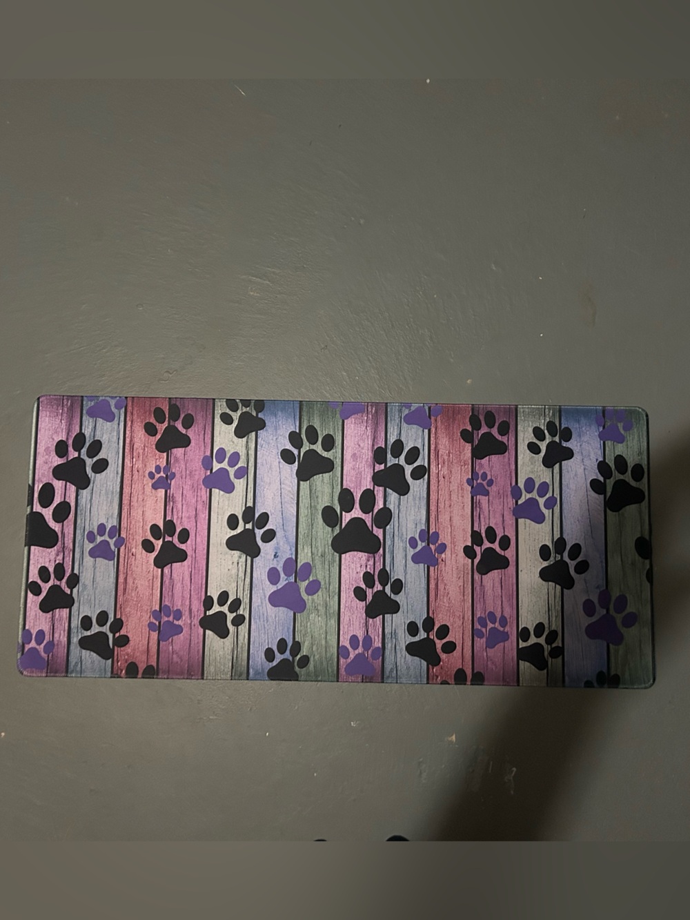 Paw Print Desk Mat